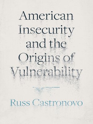 cover image of American Insecurity and the Origins of Vulnerability